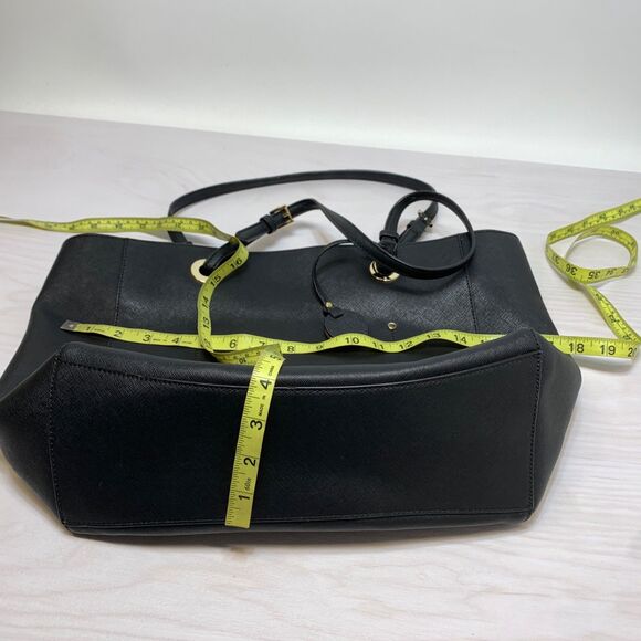 MICHAEL KORS Walsh Black Large East West Top Zip Tote Hand Bag - Picture 10 of 10